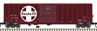 Atlas N Trainman  50'6" Box Car Santa Fe  #51282 (Atl50004282) 1