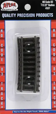 Atlas Code 83 1/3-22" Radius (4) Ho (Atl537) 1