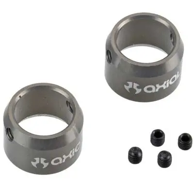 Axial Driveshaft Ring W/Setscrews Grey (2) (Ax30501) 1