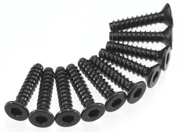 Axial Hex Socket Tap Flat Head M2.5X12mm (10) (Axa1260) 1