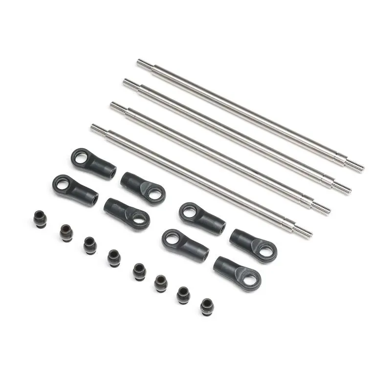Axial Rear Upper/Lower Links Set, Titanium: Axp8   (Axi-2205) 1