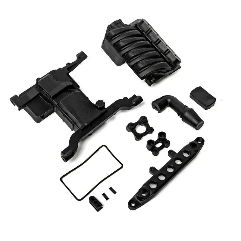 Axial Scx6 Front Servo Mount W/Engine Cover & Seals   (Axi251005) 1