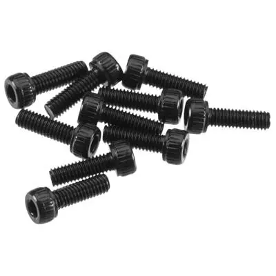 Axial Cap Head 2.6X8mm Black (10) (Axa0023) 1