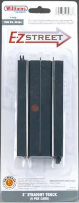 Bachmann Wm E-Z Street 5" Straight Track (4) (Bac00266) 1