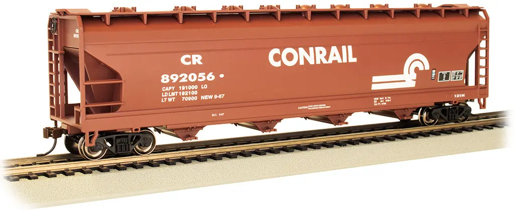 Bachmann Ho  40' Quad Hopper C & O (Bac17605) 1
