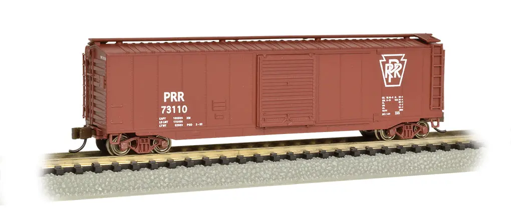Bachmann N 50' Sliding Door Box Car, Prr (Bac19459) 1