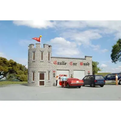 Bachmann Resin Castle Car Wash Ho  (Bac35210) 1