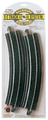 Bachmann 18" Radius Curve E-Z (4) Ho    (Bac44401) 1