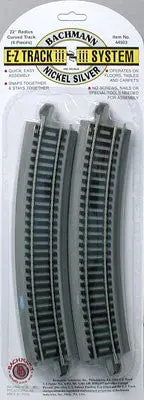 Bachmann 22" Curved Nickel Silver E-Z (4) Ho (Bac44503) 1