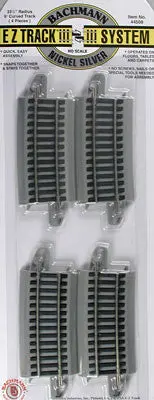 Bachmann 33-1/4" Radius 6 Degree Nickel Silver E-Z Ho (Bac44508) 1