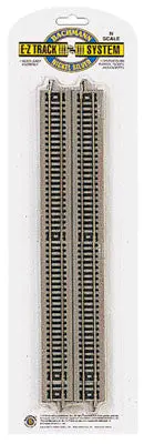 Bachmann 10" Straight Nickel Silver (6) N    (Bac44815) 1