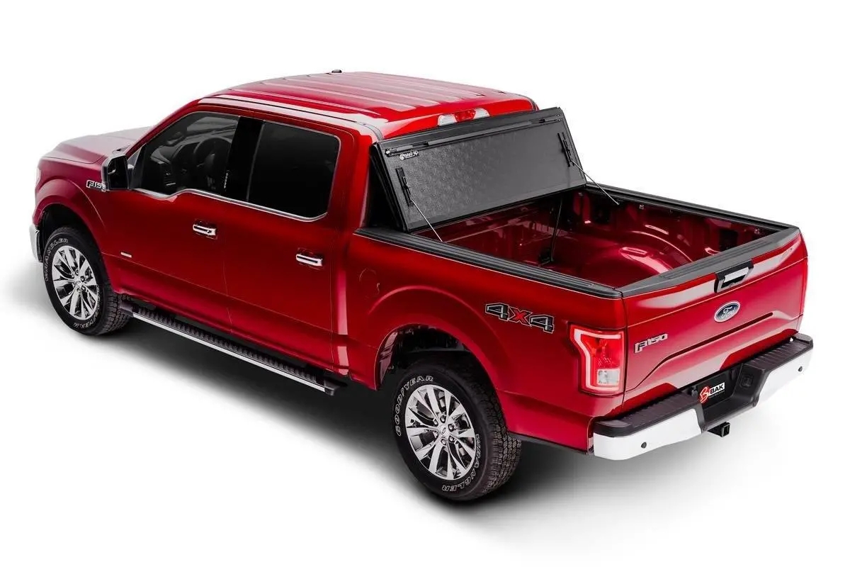 Bak Industries 1999-2007 Ford F-250/350 Hard Folding Tonneau Cover (8' Bed) | Bakflip G2 - 226304 1