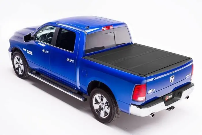 Bak Industries 2012-2017 Dodge Ram Hard Folding Tonneau Cover (6' 4" Bed W/Ram Box) | Bakflip Mx4 - 448203Rb 1