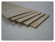Balsa Usa Birch 1/4 X 6 X 12 - 5 Ply Birch Aircraft Plywood (B339) 1