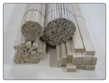 Balsa 3/8 X 3/4 X 36 Strips (B144) 1