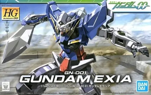Bandai Hg Gundam 00 Hg Gundam 00 Gn-001 Gundam Exiagn-001 Gundam Exia   (Ban5057927) 1