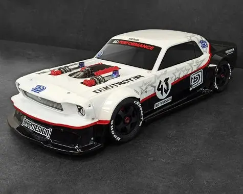 Destroyer 1/7 Supercar Body (Clear) (Bdymc7-Dsty) 1