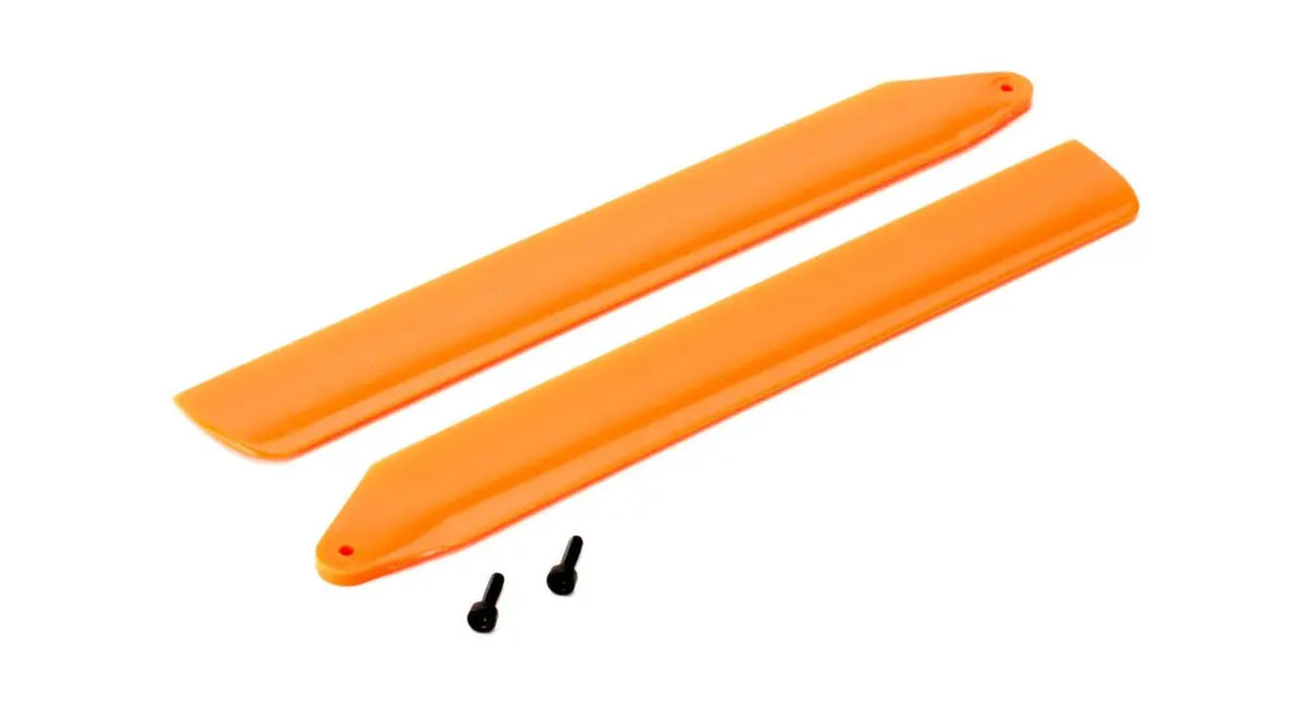 Blade Hi-Performance Main Rotor Blade Set Orange: 130 X (Blh3716or) 1