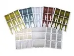 Branchline Window Treatment Sheets O Scale (Bra770) 1