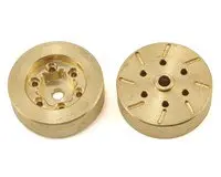 Beef Tubes Beef Patties (Brass) - 1.55" Rc4wd Style  (Bt005rcb) 1