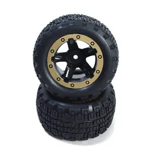 Slyder St Wheels/Tires Assembled (Black/Gold)   (Bzn540095) 1