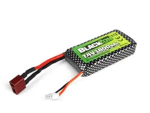 Blackzon Turbo Smyter Battery Pack (Lipo 7.4V, 1600Mah), W/T-Plug   (Bzn540247) 1