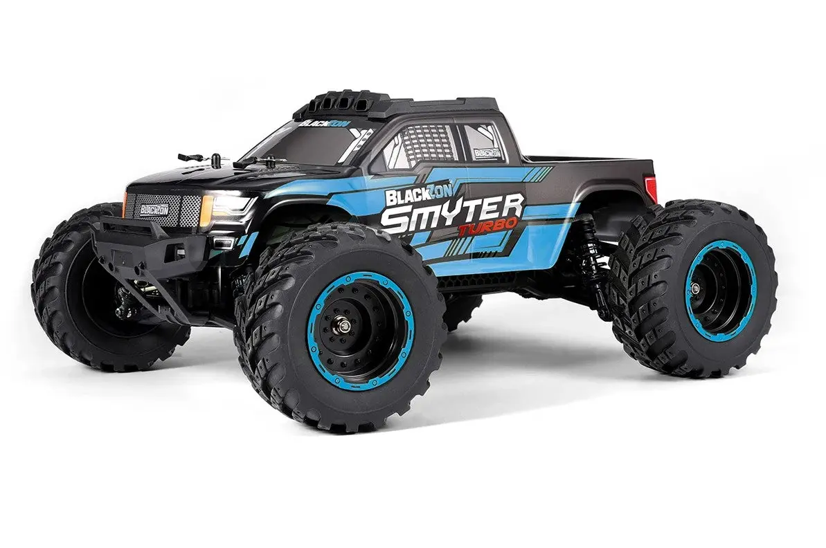 Blackzon Smyter Mt Turbo 1/12 4Wd Rtr 3S Brushless Monster Truck - Blue   (Bzn540252) 1