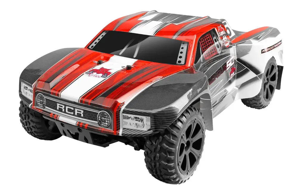 Redcat Blackout-Sc-Red 1/10 Scale Brushed Electric Short Course Truck  (Blackout-Sc) 1