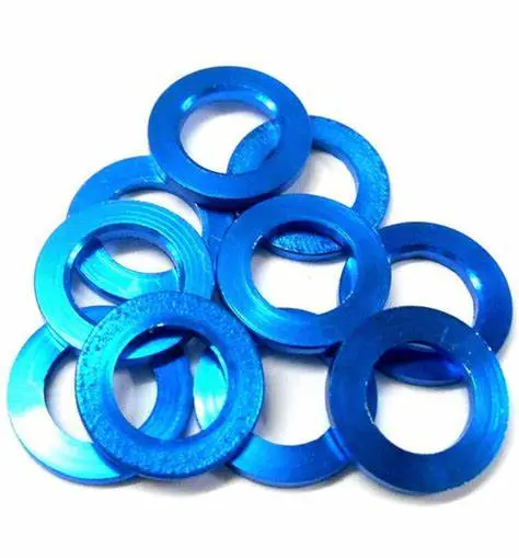 Hamilton Hobbies Blue Aluminum Washers 3Mm (20)  (Ham130566) 1