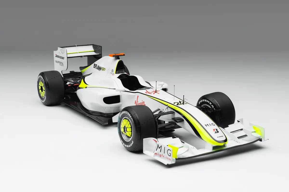 Brawn Bgp 001 - 2009 Monaco Grand Prix - Button 1