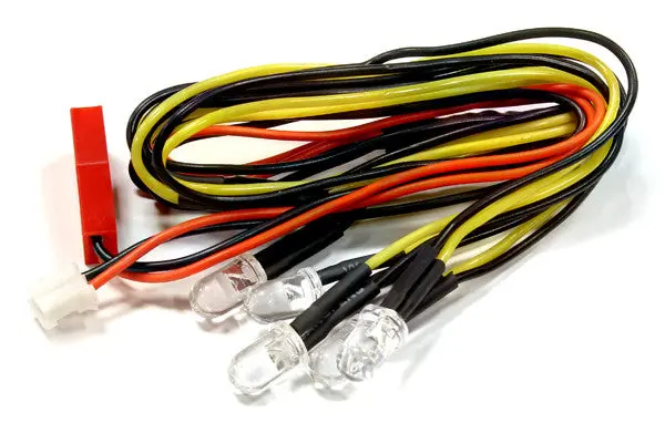 Integy Led 5Mm Light (5) For 1/10 Scx-10, Scale Crawler, Off-Road, On-Road Tc & Drift (C25530yellow) 1