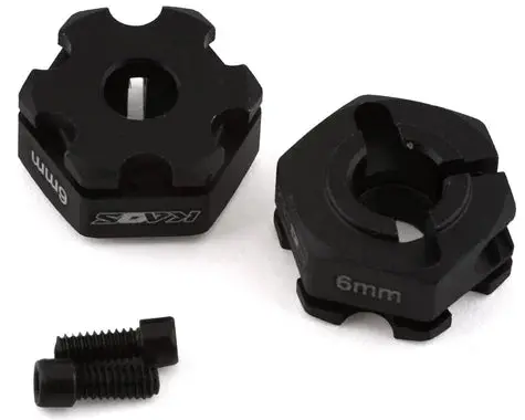 Cen Aluminum Wheel Hex (2) (6Mm) [Cegckd0205] 1