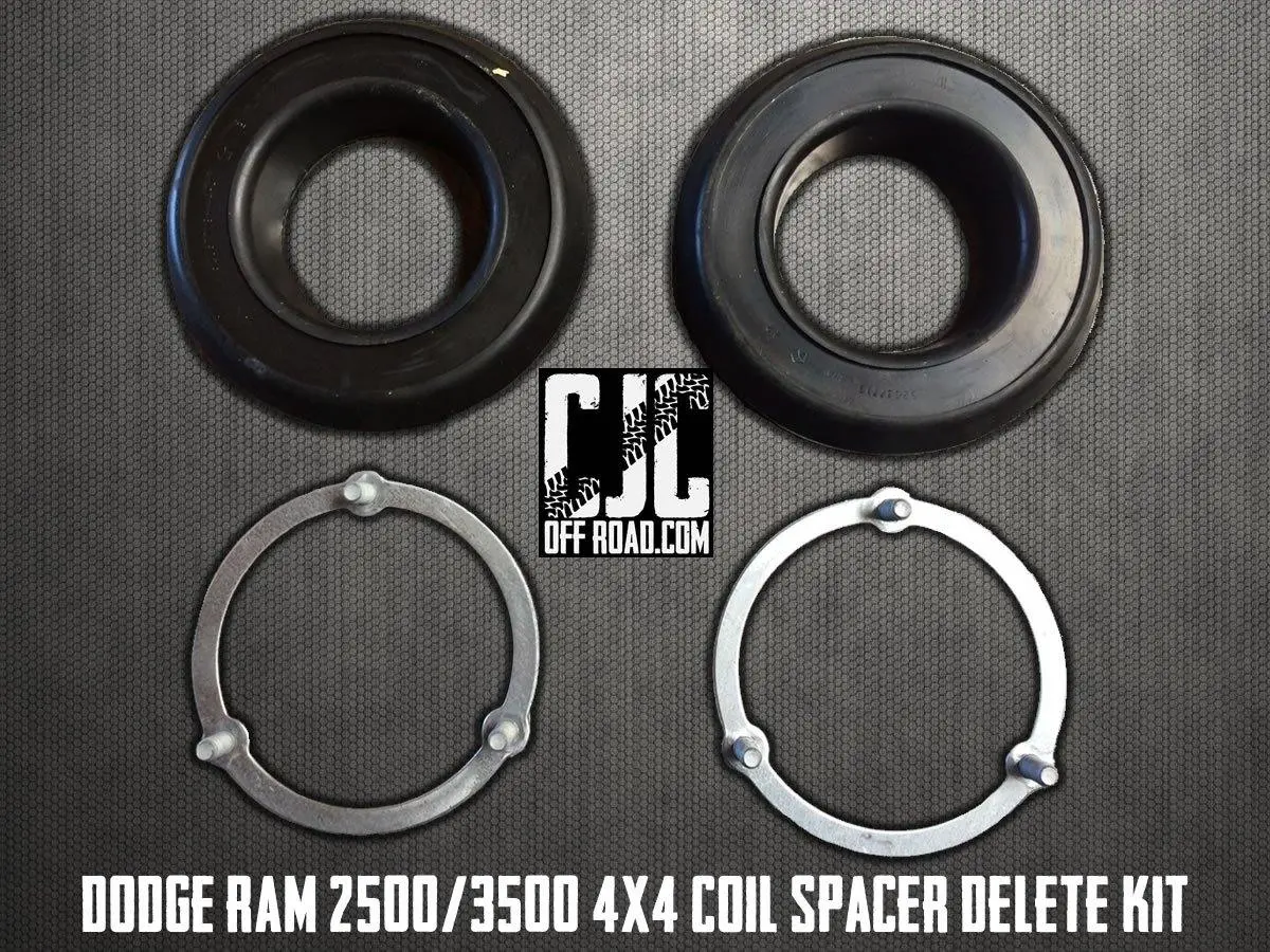 Dodge Ram 2500/3500 4X4 Coil Spacer "Delete" Kit 1