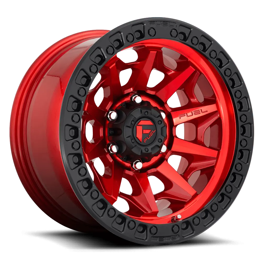 Fuel Covert Candy Red Wheel 1