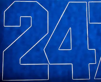 Coverite Numbers Blue 3" (Covq3246) 1