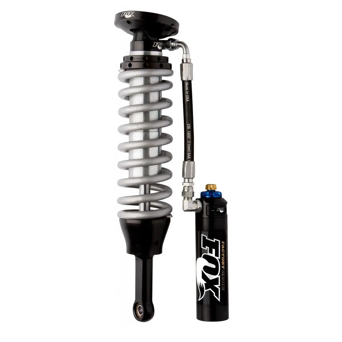 Fox Tundra 2007+ (0-3") 2.5 Factory Series Coil-Over Reservoir - Dsc Adjuster  (Front) 1