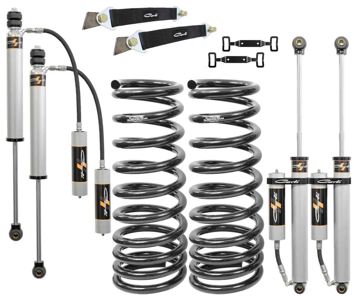 Carli Dodge Ram 1994-2002 3" Backcountry 2.0 Reservoir Suspension System 1