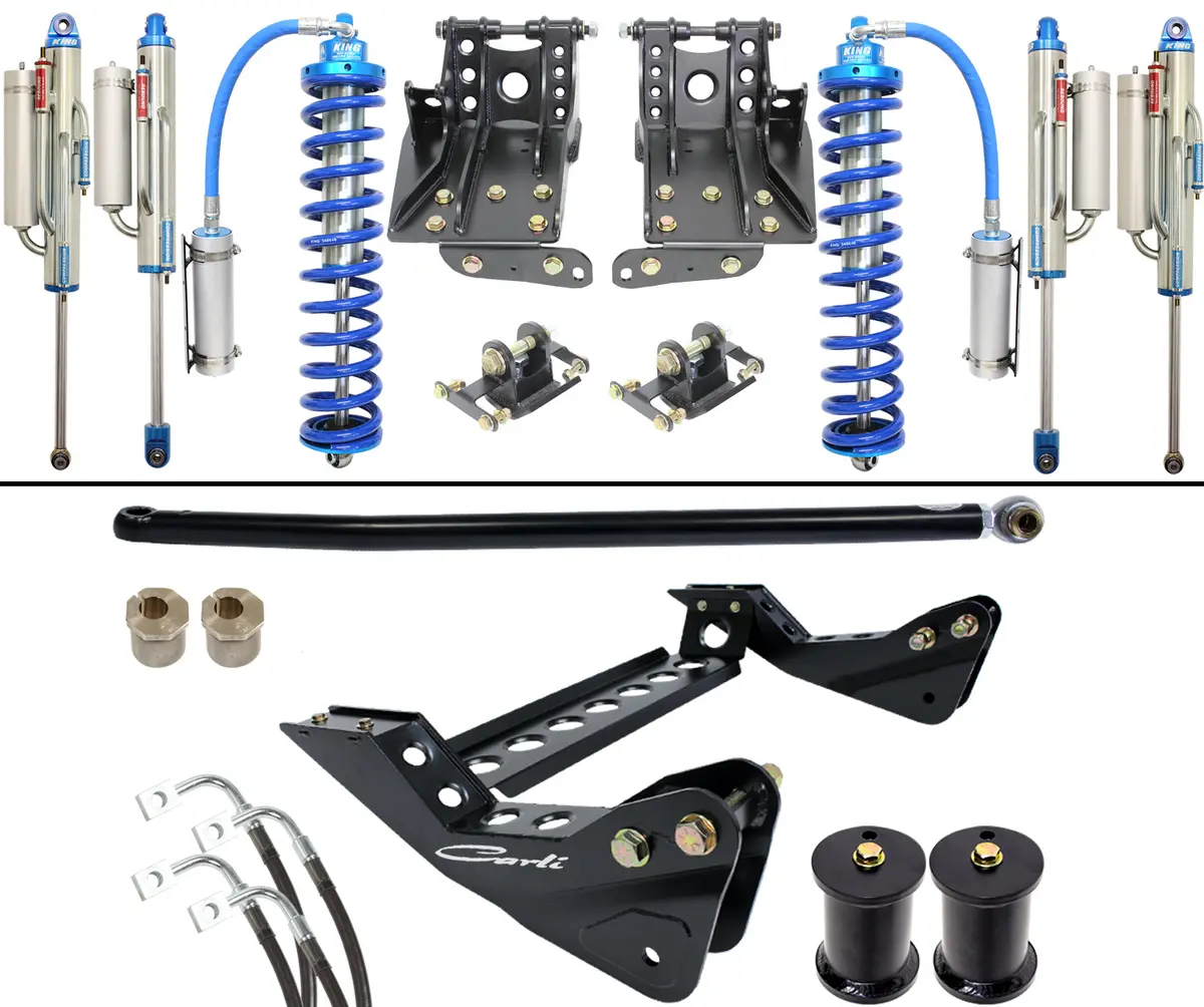Carli Ford Super Duty 05-16 2.5 Coil Over-Bypass (4.5" Lift) Suspension System 1
