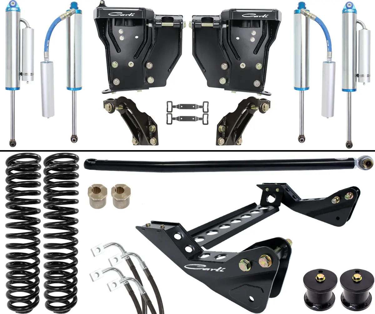 Carli Ford Super Duty 05-16 Dominator 3.0 (4.5" Lift) Suspension System 1