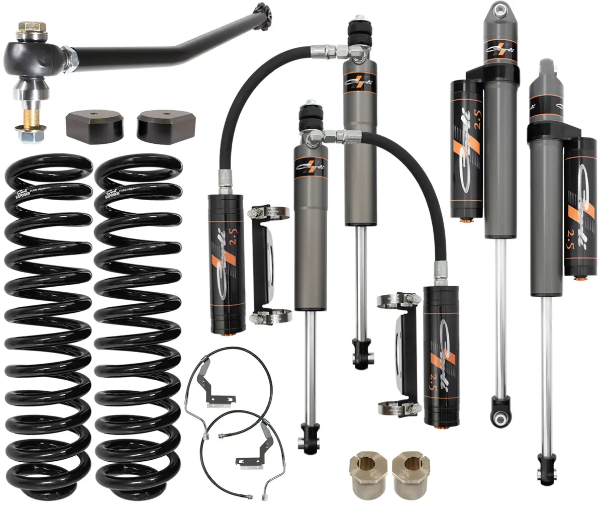 Carli 2017-2022 Ford Super Duty Carli Pathfinder 2.5/3.5 Level Height Suspension System 1