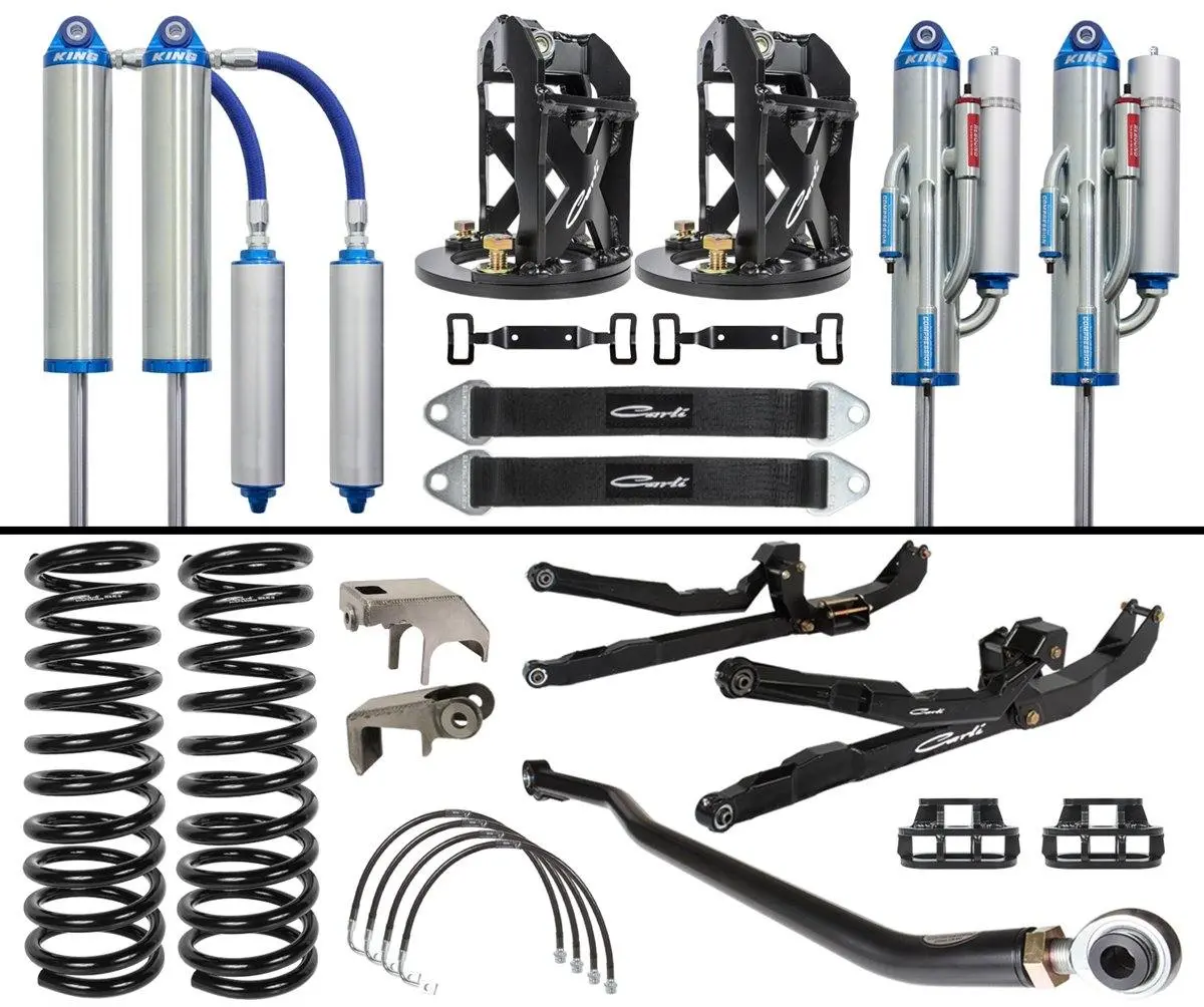 Carli Dodge 3" 2010-2013 Unchained 3.5 Long Arm Suspension System 1