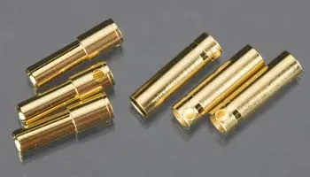 Castle Creations 4Mm Bullet Connector 16G/13G 75A (3) (Cseccbul43) 1