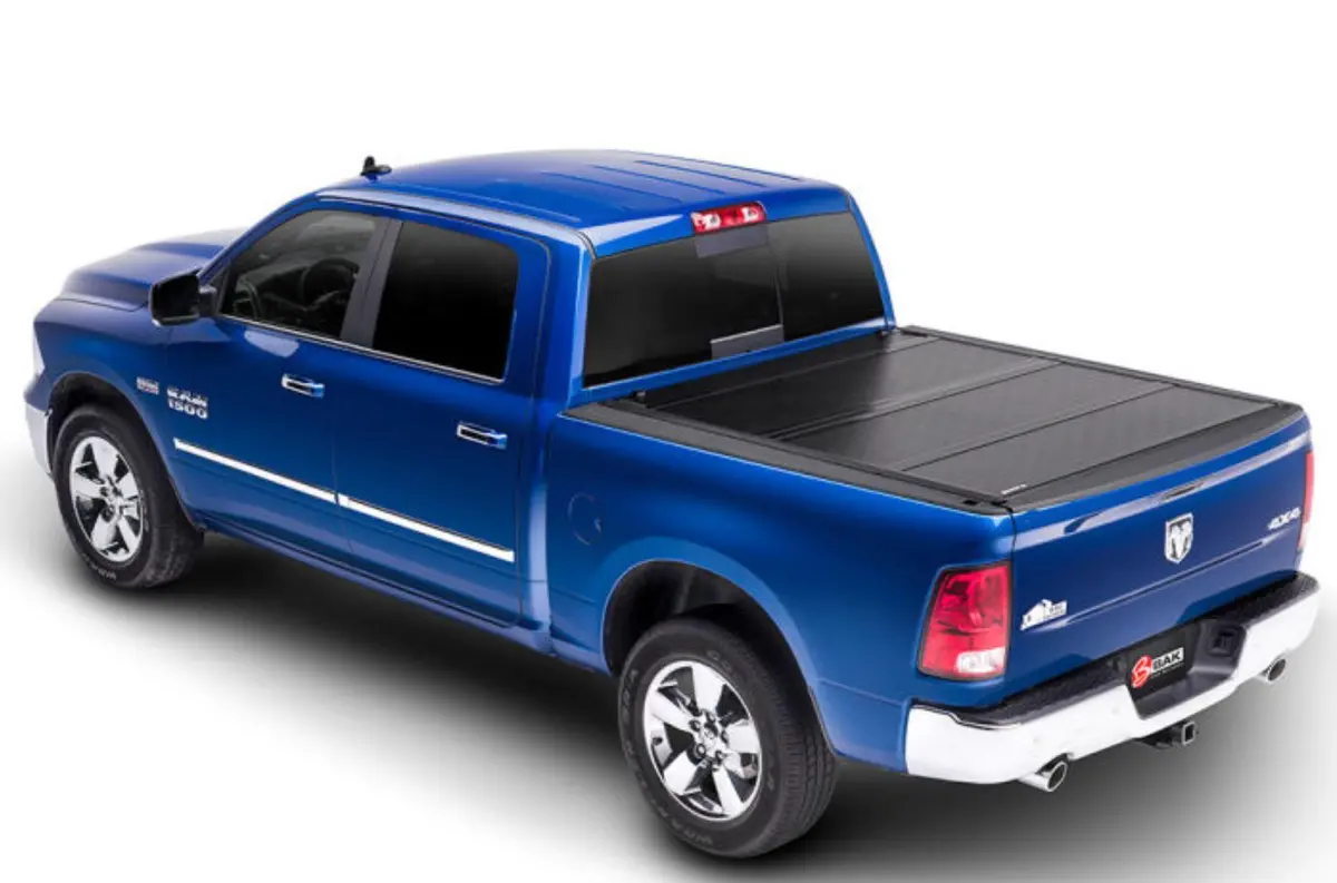 Bak Industries 2012-2017 Dodge Ram 3500 Hard Folding Tonneau Cover (6' 4" Bed) | Bakflip G2 - 226203Rb 1