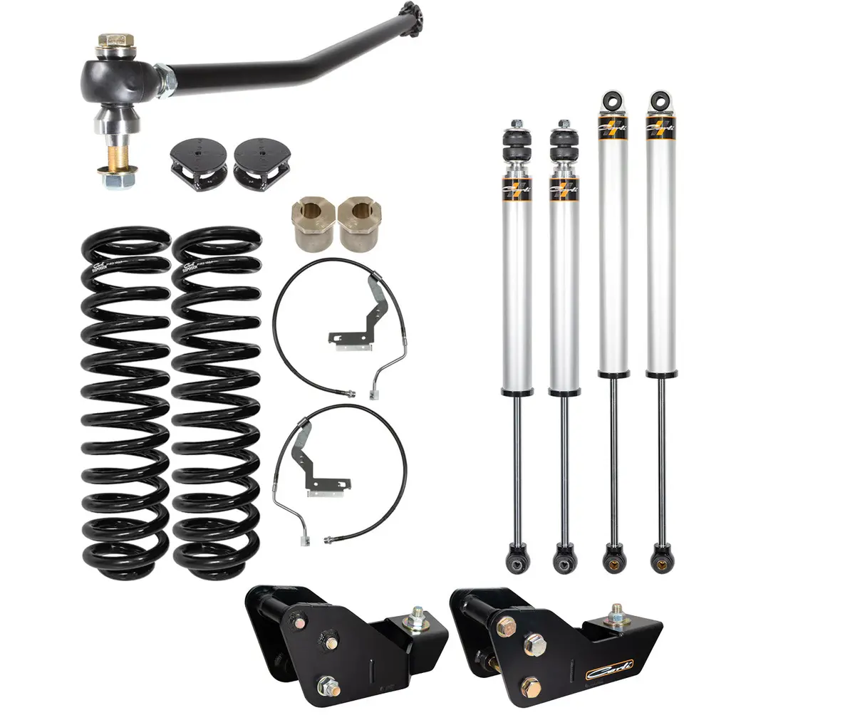 Carli 2023+ Ford Super Duty Commuter Level Height Suspension System 1