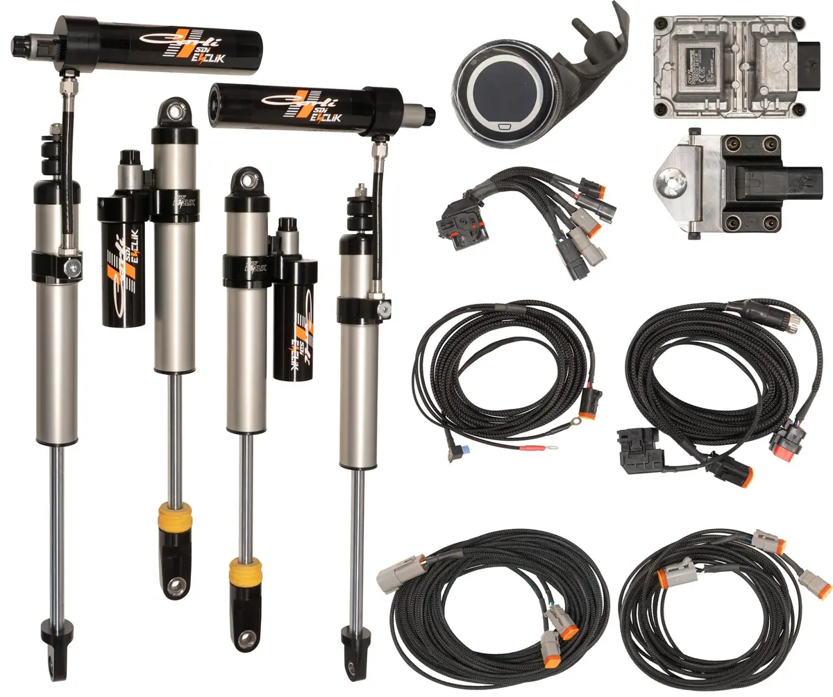 Carli Ford Super Duty E-Venture Electronic 2.5" Diameter Shock Package (4.5/5.5 Height) 1