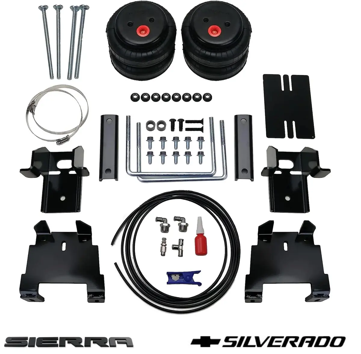 Vigorlift 5000 Air Spring Suspension Kit For Chevy Silverado Gmc Sierra 2007-2018 - Oem 2430 7X1232 Air Spring Suspension Kit For Chevy Silverado Gmc Sierra 2007-2018 - Oem 2430 7X1232 1