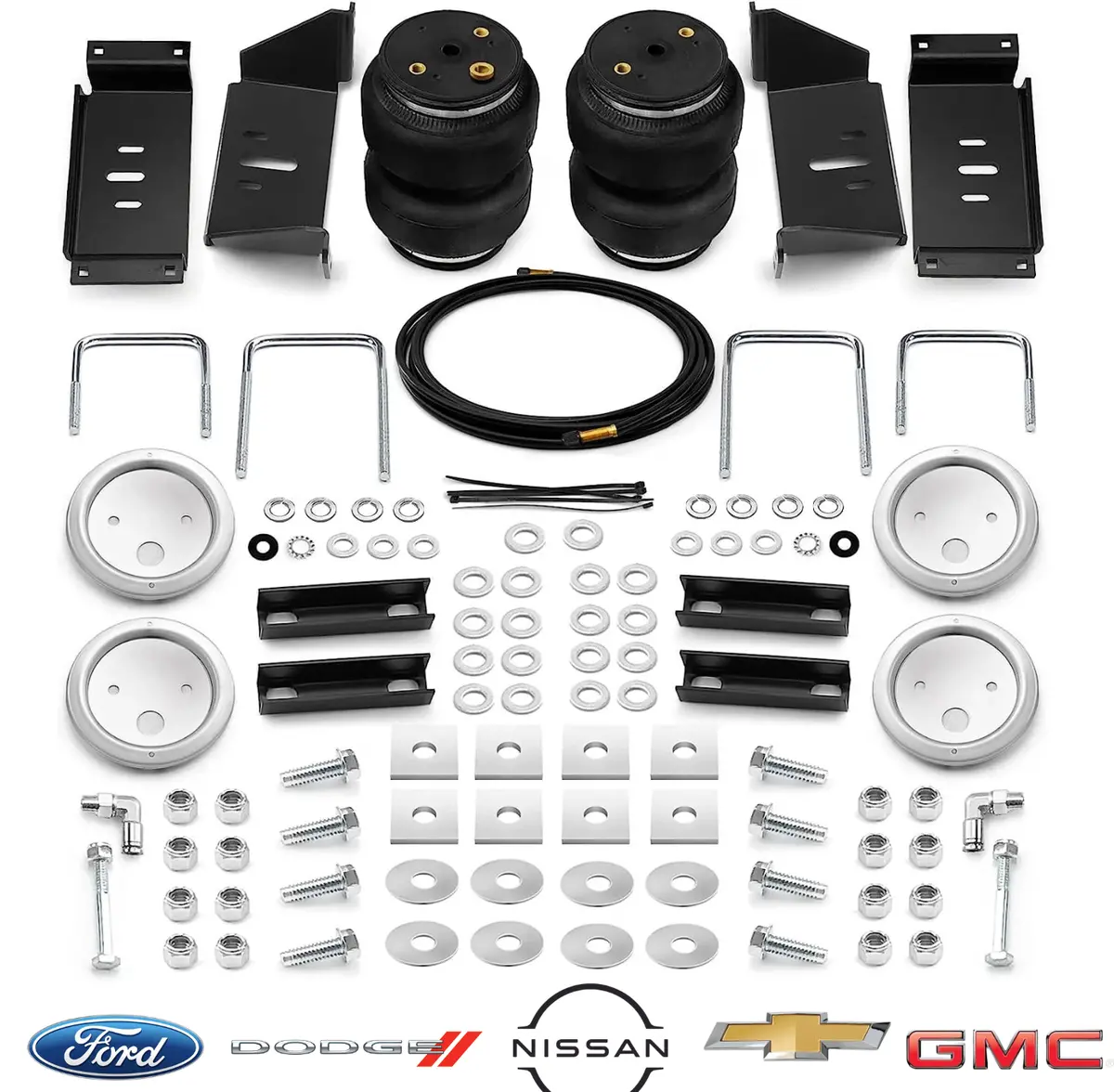 Vigorlift 5000 Air Spring Suspension Kit For Chevy Dodge Ford Gmc Nissan 1963-2005 - Oem 57215 2