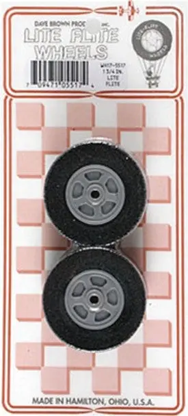 Dave Brown Lite Flite Wheels 1-3/4" (2)  (Dav5517) 1