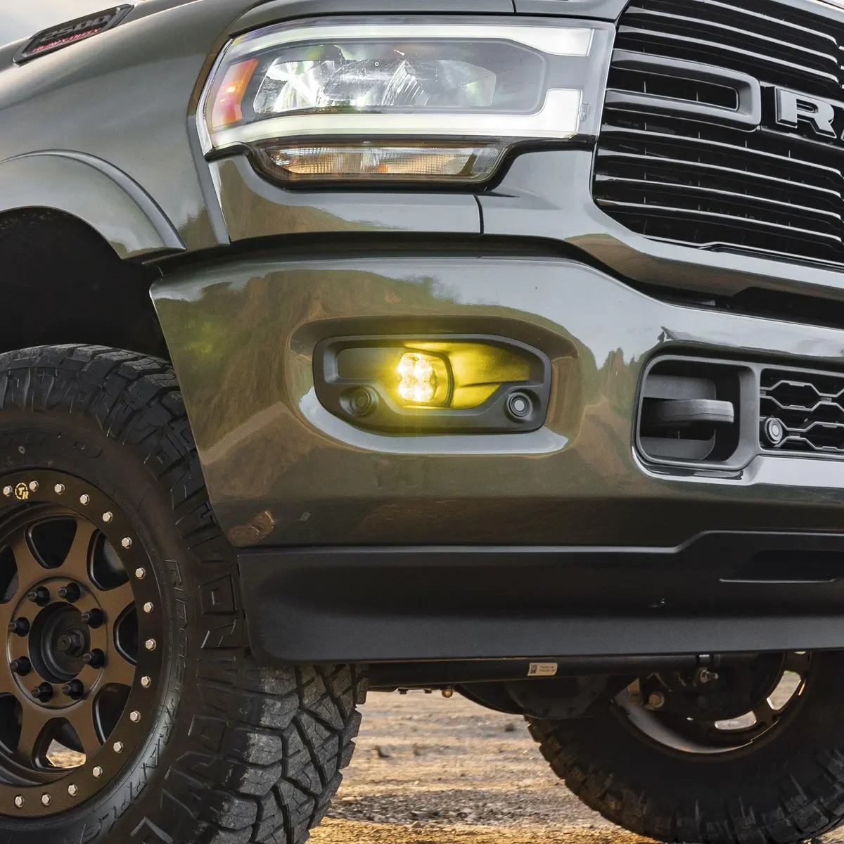Baja Designs 5Th Gen 2019-2024 Ram 2500/3500 Laramie / Limited / Power Wagon Baja Designs Squadron Fog Light Kit 1