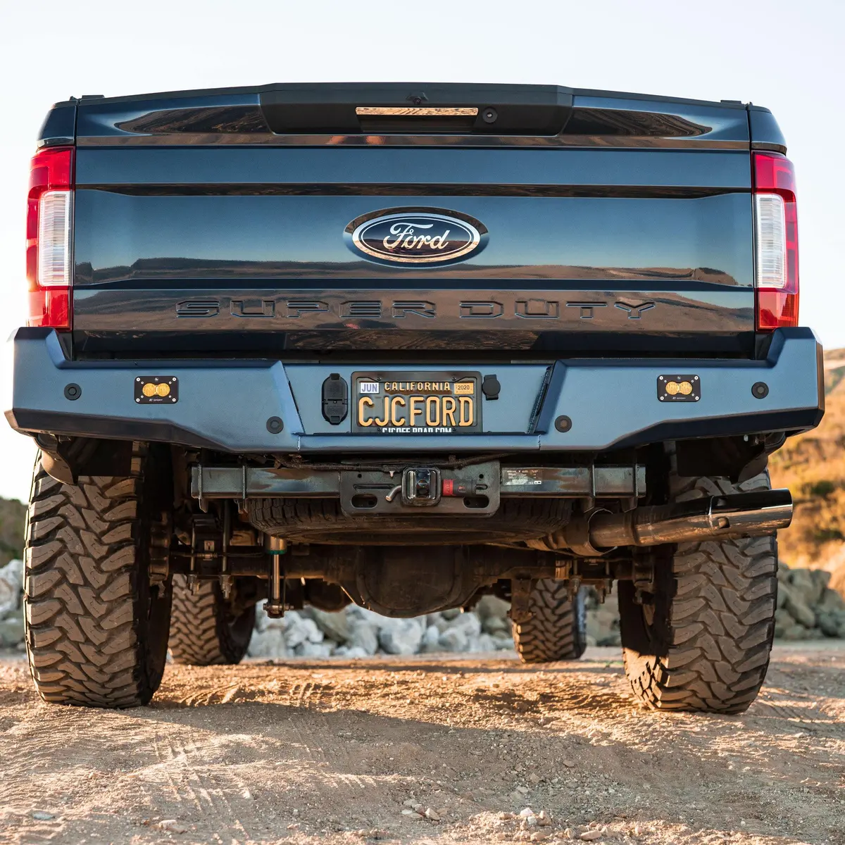 Cjc Built 2017- 2022 Ford Super Duty Rear Bumper 1